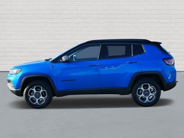Used 2022 Jeep Compass Trailhawk with VIN 3C4NJDDB3NT166674 for sale in Stillwater, Minnesota